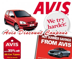 Avis Discount Coupons